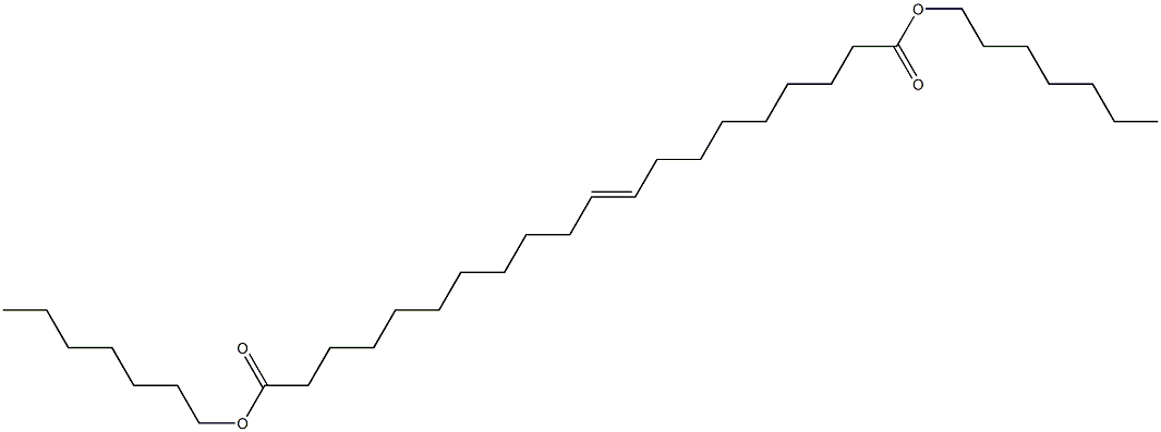 11-Icosenedioic acid diheptyl ester Struktur