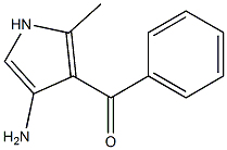 4-Amino-3-benzoyl-2-methyl-1H-pyrrole Struktur