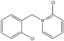 2-Chloro-1-(2-chlorobenzyl)pyridinium Struktur