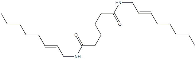 N,N'-Di(2-octenyl)adipamide Struktur