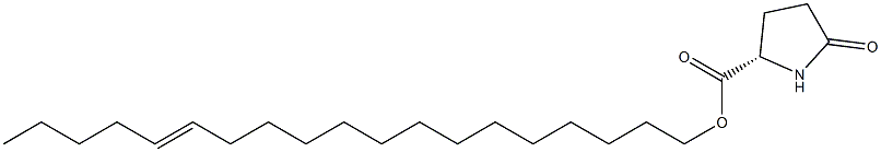 (S)-5-Oxopyrrolidine-2-carboxylic acid 14-nonadecenyl ester Struktur