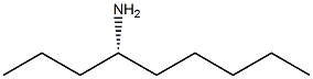 [S,(+)]-1-Propylhexylamine Struktur