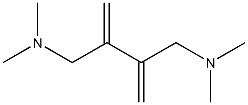 N,N,N',N'-Tetramethyl-2,3-dimethylene-1,4-butanediamine Struktur