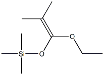 Dimethylketene ethyl(trimethylsilyl)acetal Struktur