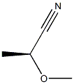 [S,(-)]-2-Methoxypropiononitrile Struktur