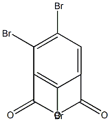 2,4,5-Tribromoisophthalic anhydride Struktur