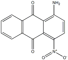 1-Amino-4-nitro-9,10-anthraquinone Struktur