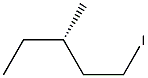 [S,(+)]-1-Iodo-3-methylpentane Struktur