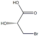 [R,(+)]-3-Bromo-2-hydroxypropionic acid Struktur