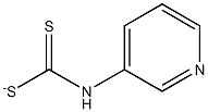 N-(3-Pyridyl)dithiocarbamate Struktur