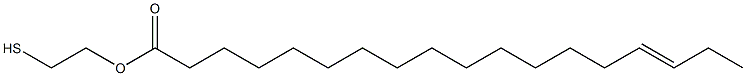 15-Octadecenoic acid 2-mercaptoethyl ester Struktur