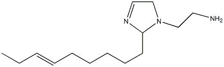 1-(2-Aminoethyl)-2-(6-nonenyl)-3-imidazoline Struktur