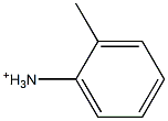 2-Methylanilinium Struktur