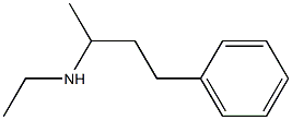 Ethyl(1-methyl-3-phenylpropyl)amine Struktur