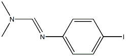 N,N-Dimethyl-N'-(4-iodophenyl)formamidine Struktur