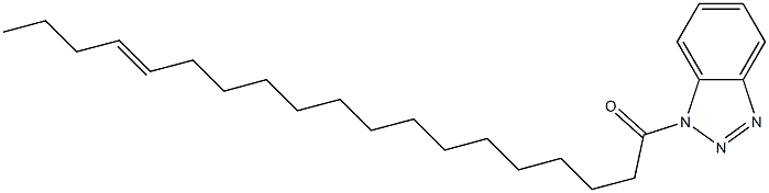 1-(15-Nonadecenoyl)-1H-benzotriazole Struktur