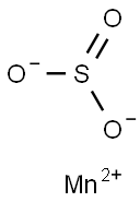 Sulfurous acid manganese(II) salt Struktur