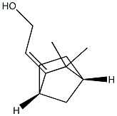 2-[(1S,4R)-3,3-Dimethylbicyclo[2.2.1]heptan-2-ylidene]ethanol Struktur