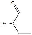 (3S)-3-Methyl-2-pentanone Struktur