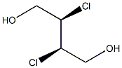 (2R,3R)-2,3-Dichloro-1,4-butanediol Struktur