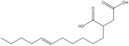 2-(6-Undecenyl)succinic acid Struktur