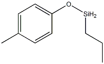 (4-Methylphenoxy)propylsilane Struktur