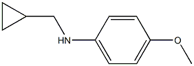 N-(Cyclopropylmethyl)-p-anisidine Struktur