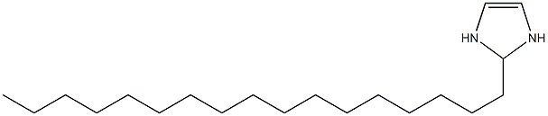 2-Heptadecyl-4-imidazoline Struktur