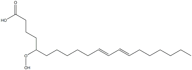 5-Hydroperoxy-11,13-icosadienoic acid Struktur