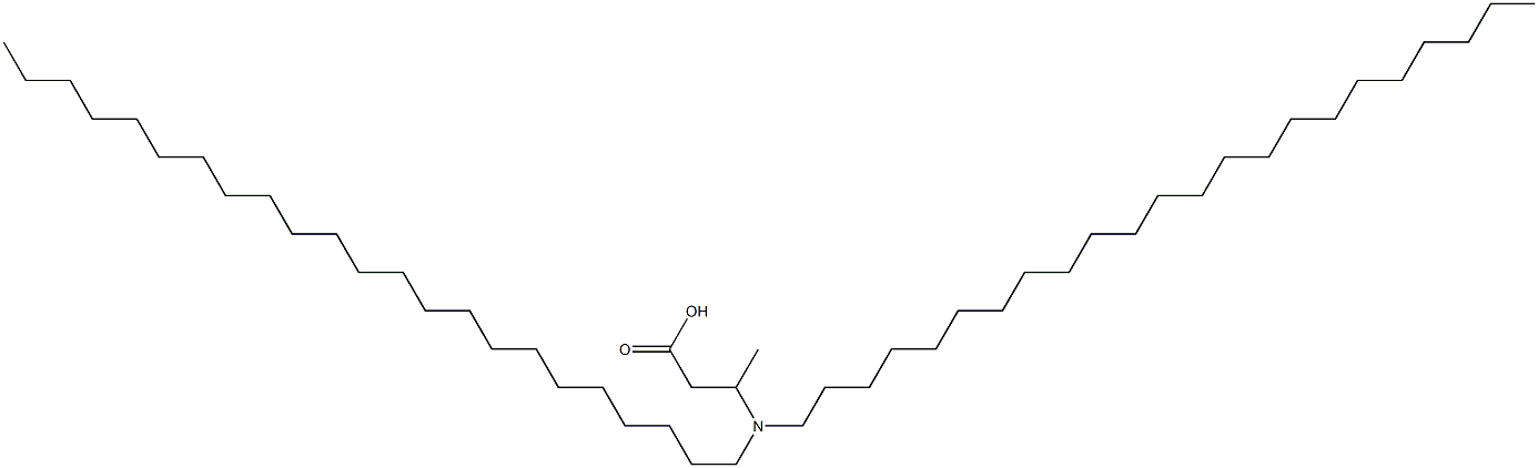 3-(Ditricosylamino)butyric acid Struktur