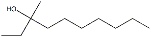 3-Methyldecan-3-ol Struktur