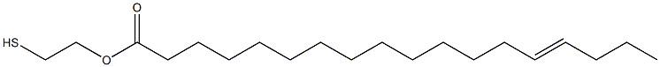 14-Octadecenoic acid 2-mercaptoethyl ester Struktur