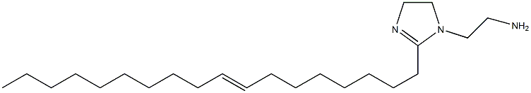 1-(2-Aminoethyl)-2-(8-octadecenyl)-2-imidazoline Struktur