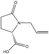 1-Allyl-L-pyroglutamic acid Struktur