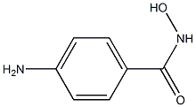 4-Aminobenzenecarbohydroxamic acid Struktur