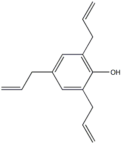 2,4,6-Tri(2-propenyl)phenol Struktur