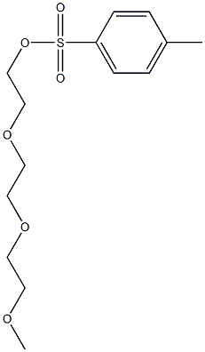 p-Toluenesulfonic acid 2-[2-(2-methoxyethoxy)ethoxy]ethyl ester Struktur