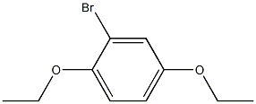 2-Bromo-1,4-diethoxybenzene Struktur