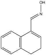 3,4-Dihydronaphthalene-1-carbaldehyde oxime Struktur