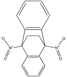 9,10-Dihydro-9,10-dinitro-9,10-ethanoanthracene Struktur