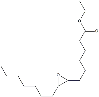 7,8-Epoxypentadecanoic acid ethyl ester Struktur