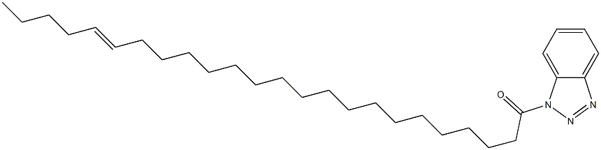 1-(1-Oxo-19-tetracosenyl)-1H-benzotriazole Struktur