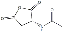 N-[(R)-Tetrahydro-2,5-dioxofuran-3-yl]acetamide Struktur