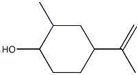 2-Methyl-4-isopropenylcyclohexanol Struktur