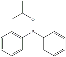 Diphenylisopropoxyphosphine Struktur