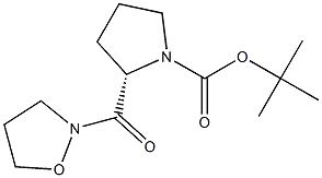 Isoxazolidin-2-yl[(2S)-1-tert-butoxycarbonyl-2-pyrrolidinyl] ketone Struktur