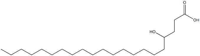 4-Hydroxyhenicosanoic acid Struktur