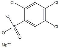 2,4,5-Trichlorophenylphosphonic acid magnesium salt Struktur