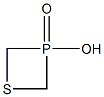 3-Hydroxy-1,3-thiaphosphetan-3-one Struktur