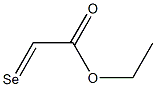 Selenoxoacetic acid ethyl ester Struktur